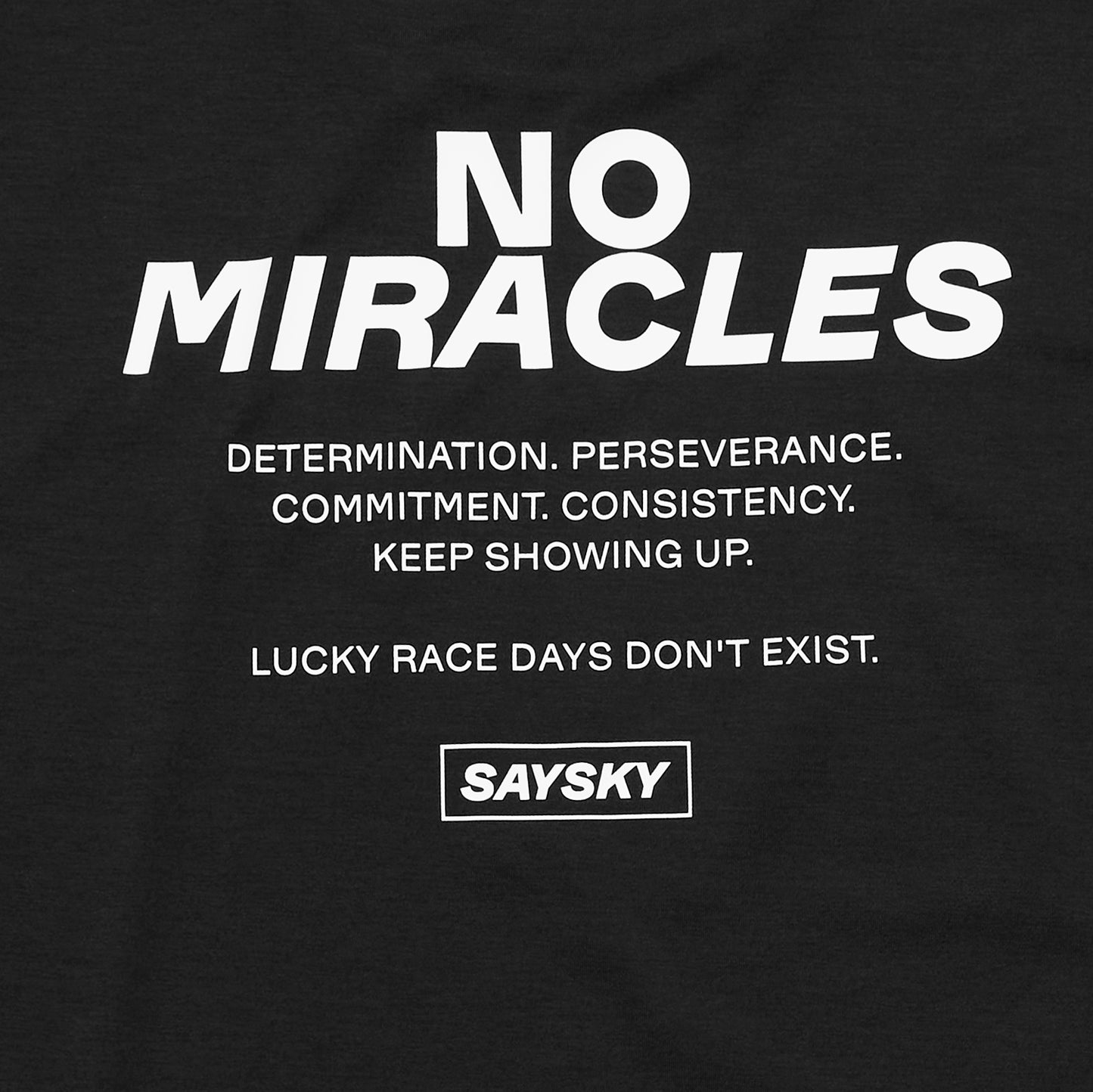 PACE LONGSLEEVE | STATEMENT BLACK - SAYSKY