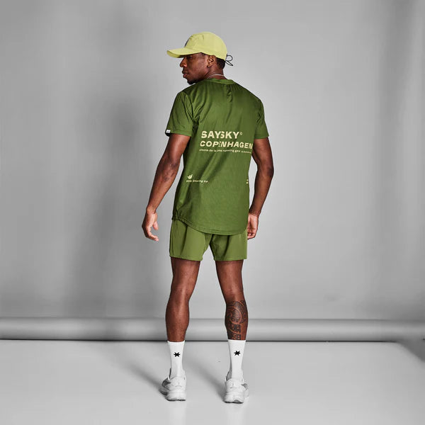 PACE SHORTS 5" | STATEMENT GREEN - SAYSKY