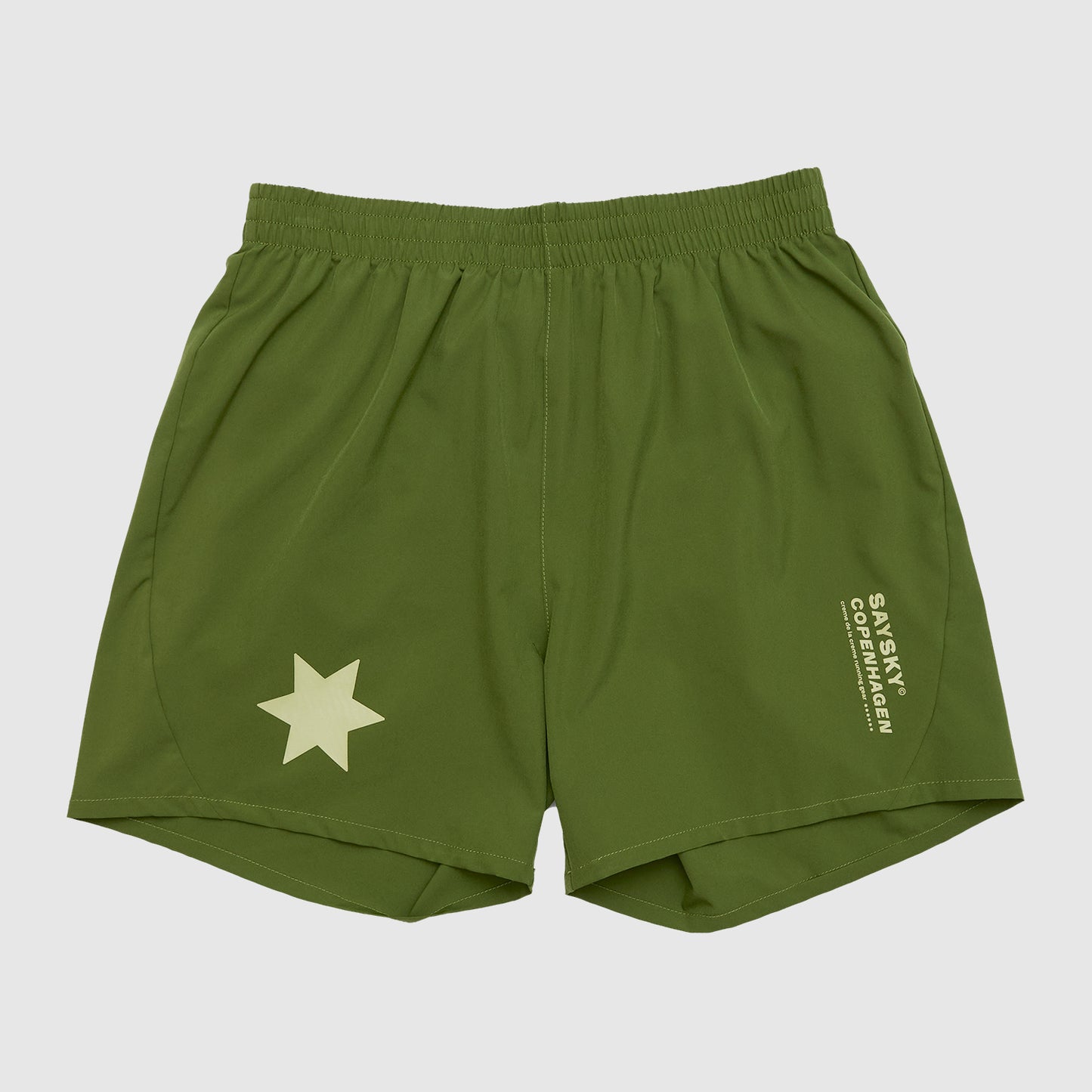 PACE SHORTS 5" | STATEMENT GREEN - SAYSKY