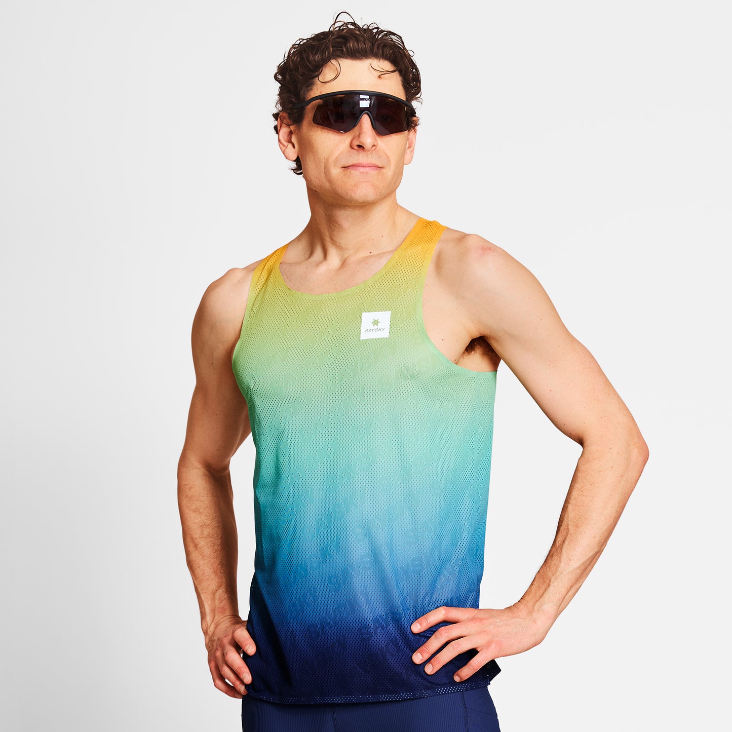 FLOW AIR SINGLET | DRIP DYE - SAYSKY