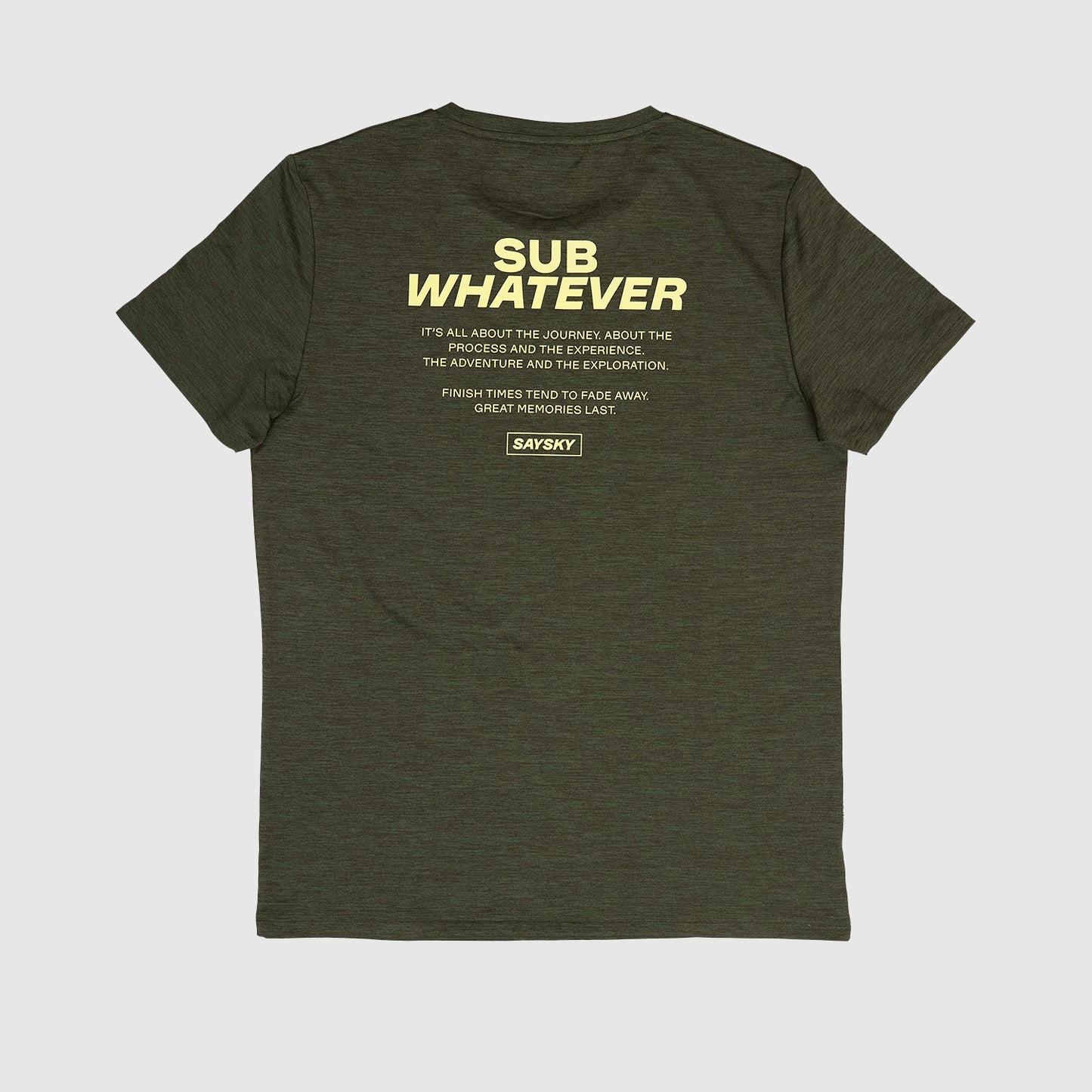 PACE T-SHIRT | STATEMENT GREEN - SAYSKY