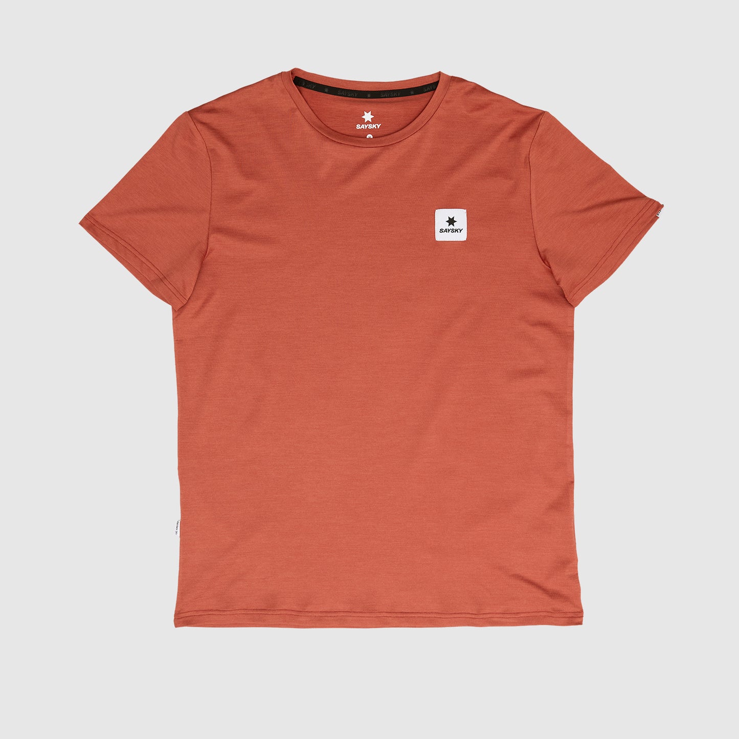 PACE T-SHIRT | STATEMENT RED MELANGE - SAYSKY