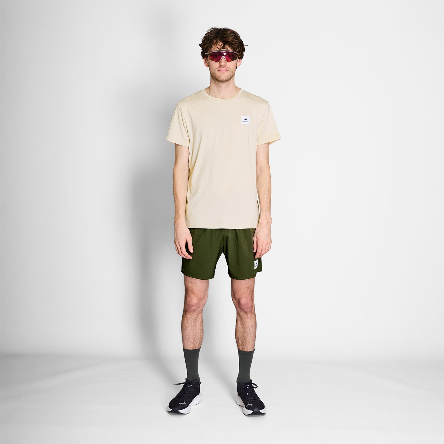 PACE T-SHIRT | STATEMENT BEIGE - SAYSKY