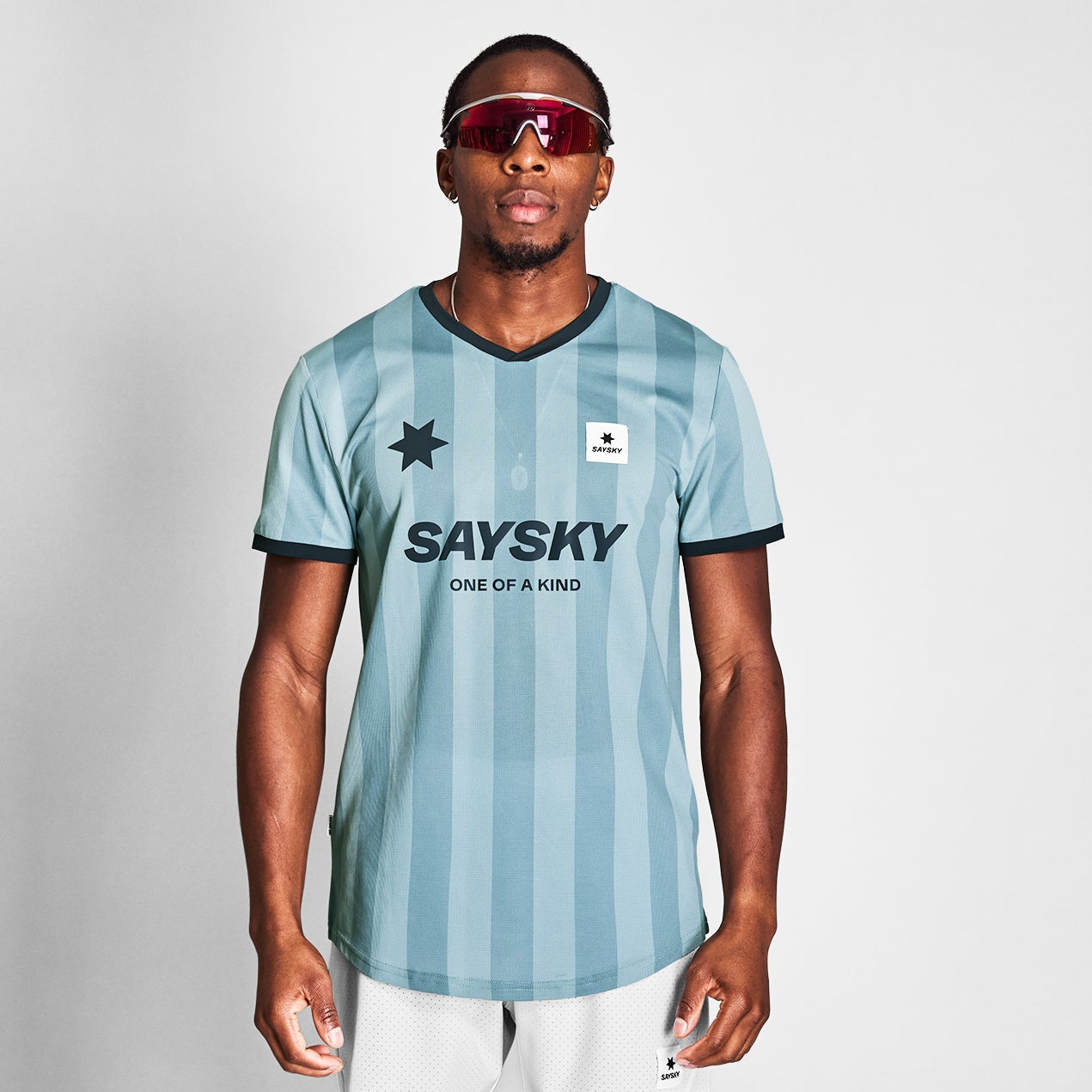 COMBAT T-SHIRT | BLUE STRIPE - SAYSKY