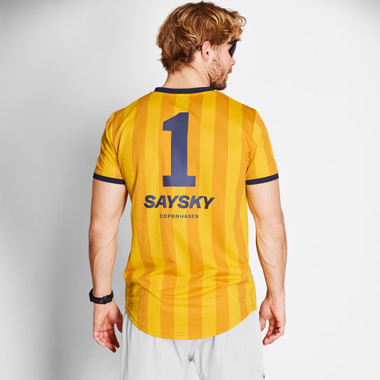 COMBAT T-SHIRT | YELLOW STRIPE - SAYSKY