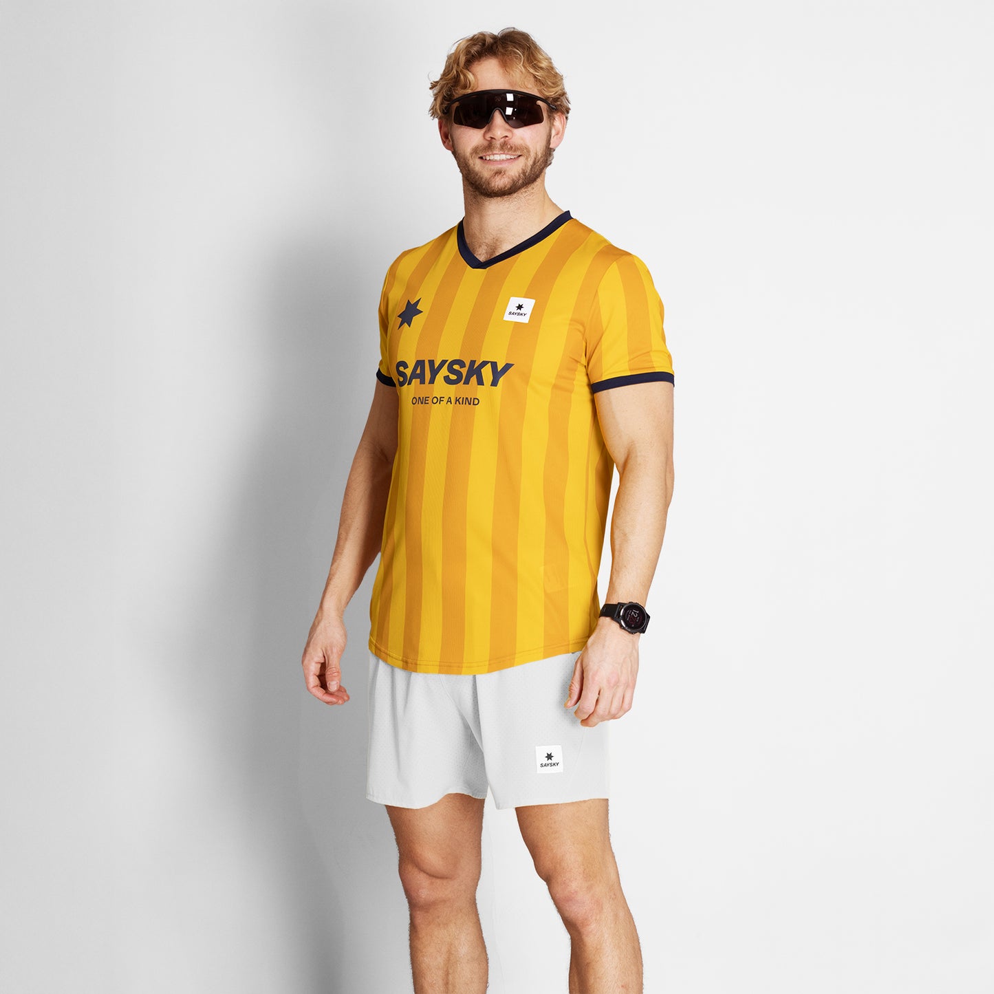 COMBAT T-SHIRT | YELLOW STRIPE - SAYSKY