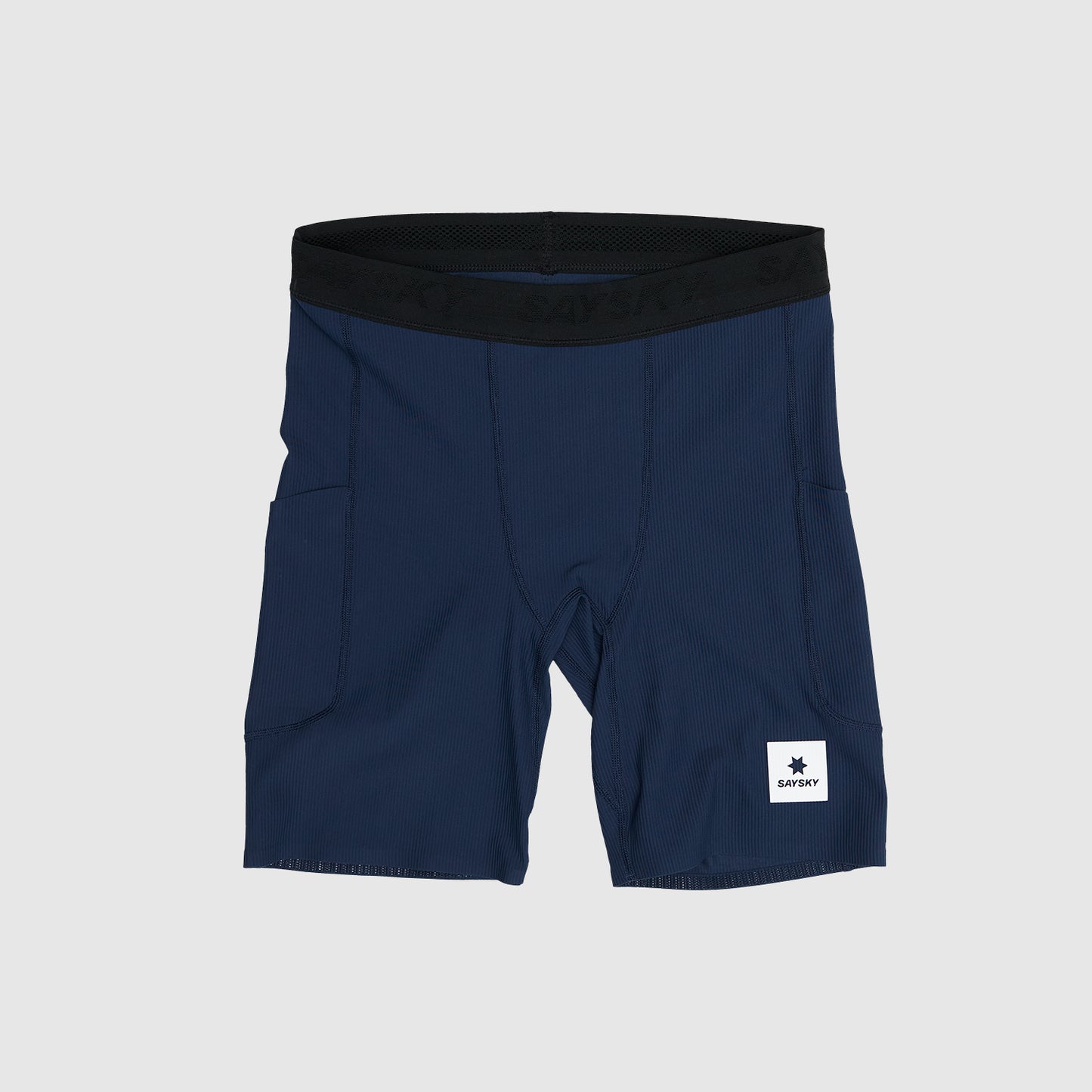 COMBAT+ RIB SHORT TIGHTS 8" | BLUE - SAYSKY