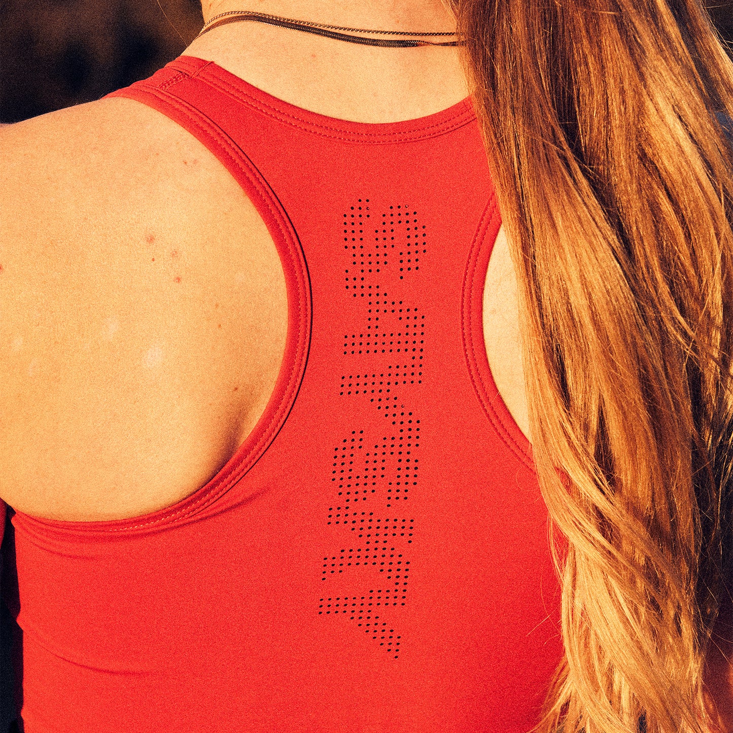 W FLOW RACE CROP TOP | RED - SAYSKY