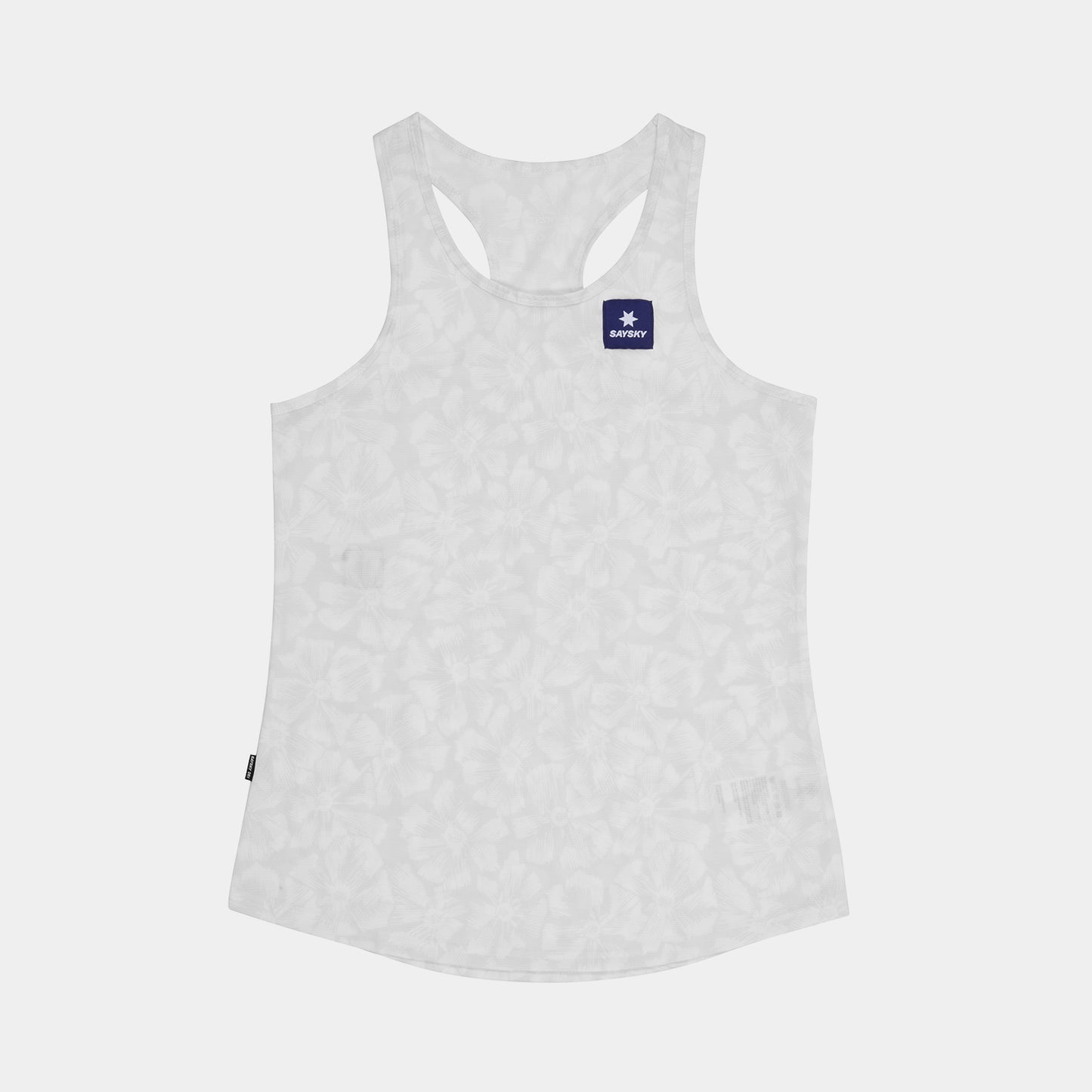W COMBAT SINGLET | FLOWER WHITE - SAYSKY