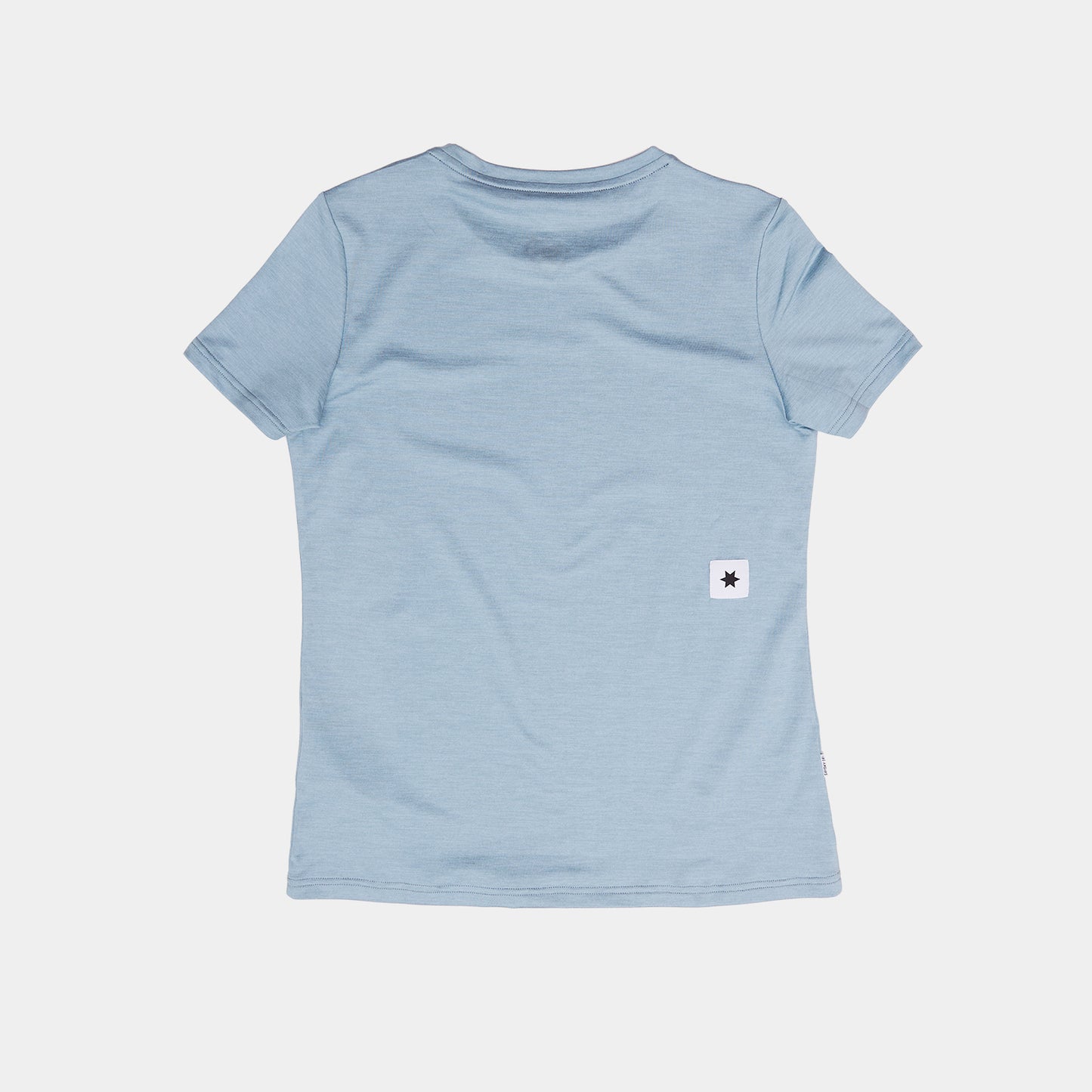 W PACE T-SHIRT | LOGO BLUE MELANGE - SAYSKY