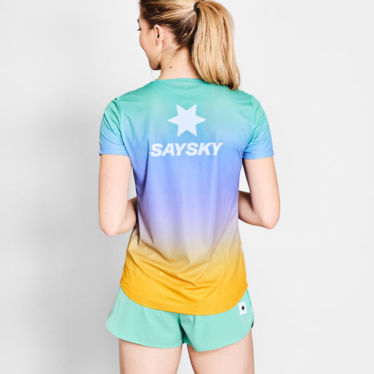 W FLOW T-SHIRT | DRIP DYE - SAYSKY