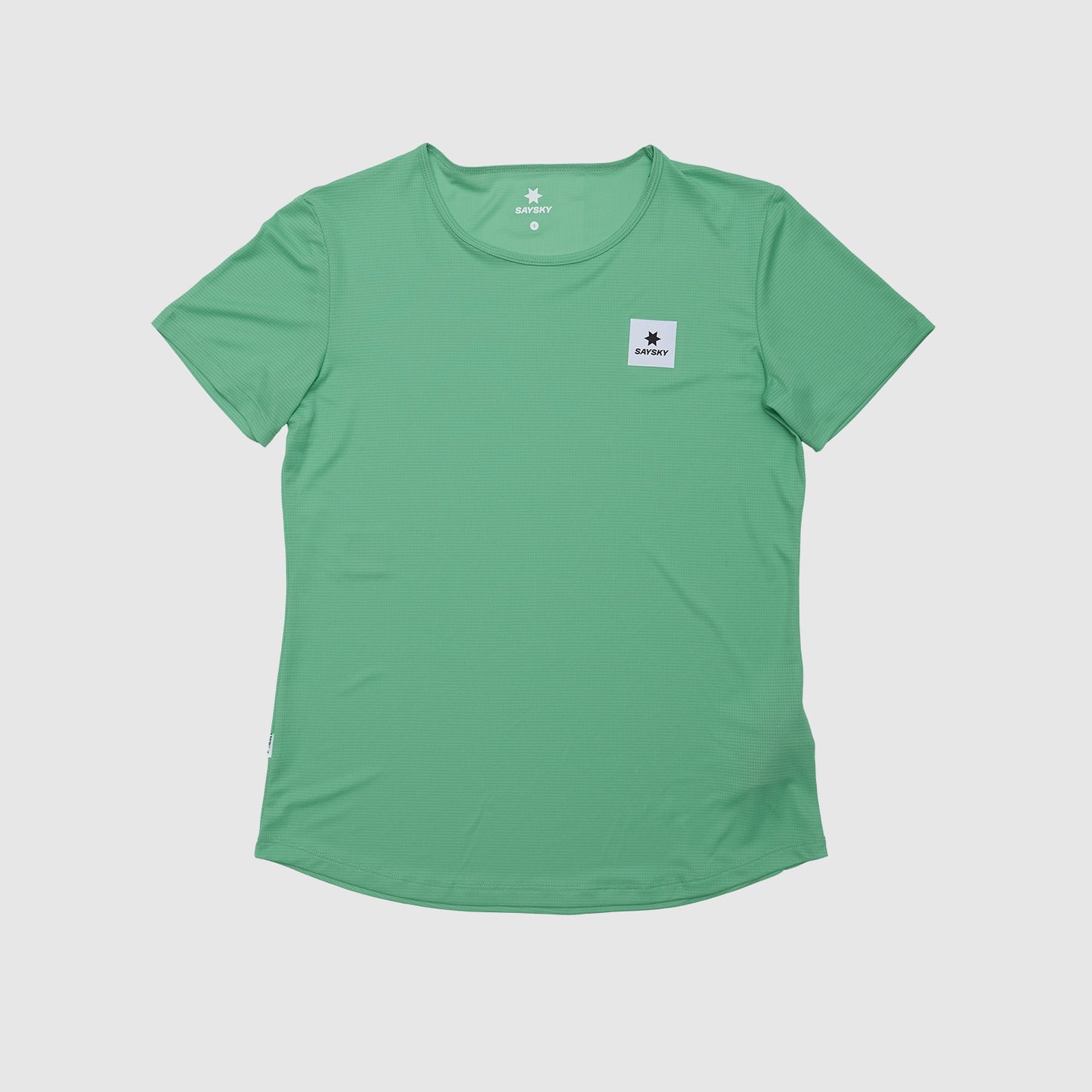 W FLOW T-SHIRT | REACTIVE GREEN FLOWER - SAYSKY