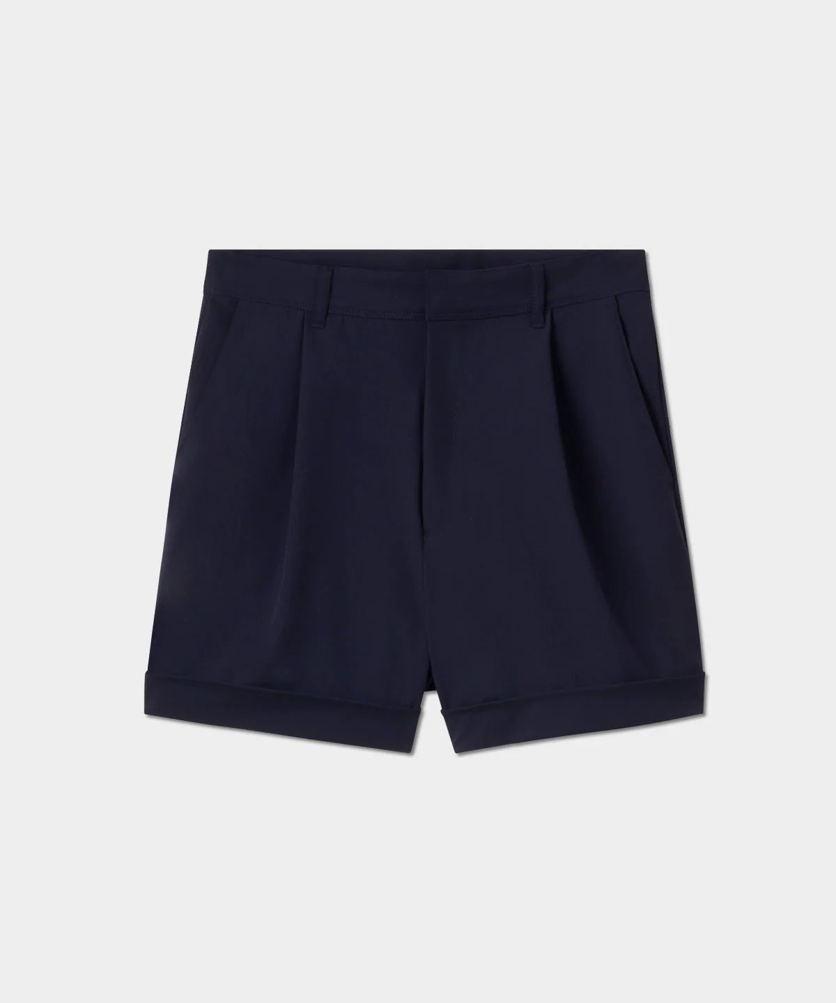 PLEATED COURSE SHORTS | NAVY - MACADE GOLF