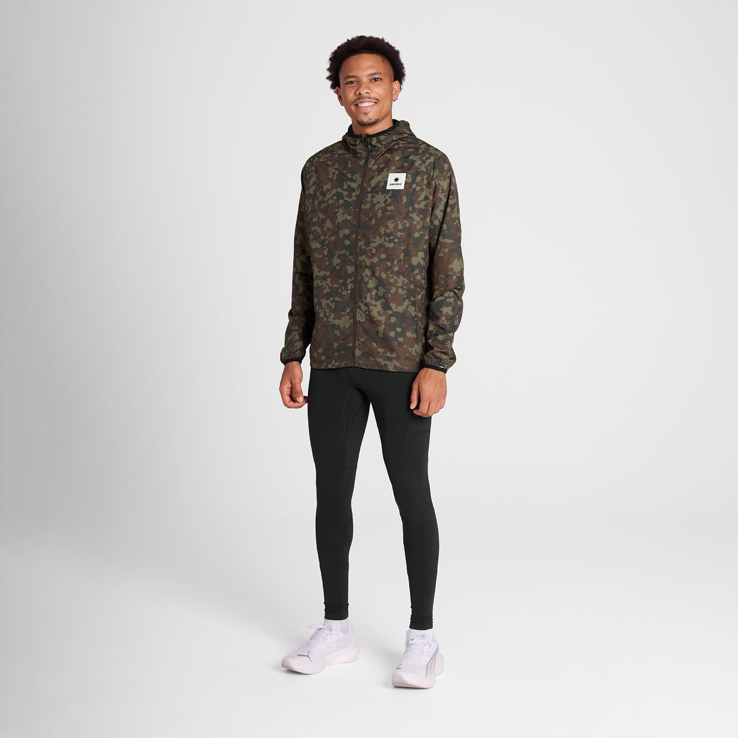 PACE JACKET | CAMO BROWN - SAYSKY