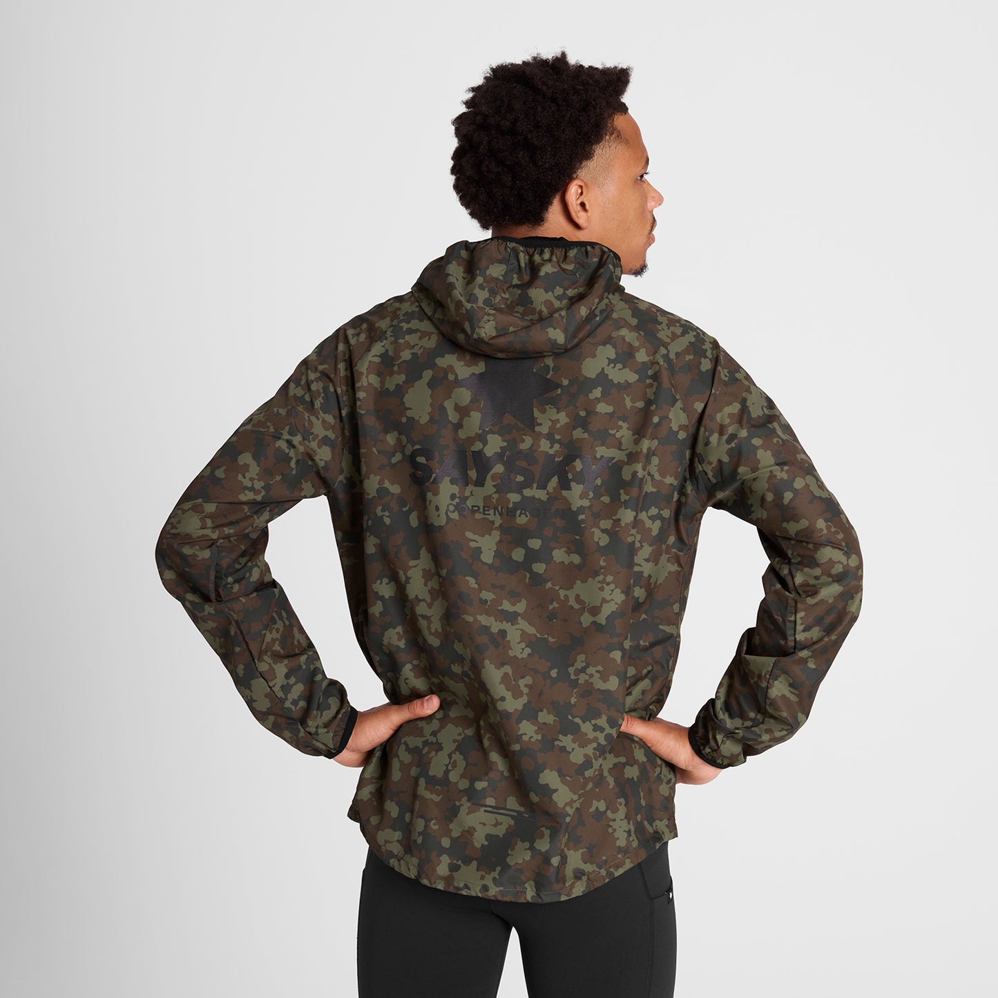 PACE JACKET | CAMO BROWN - SAYSKY