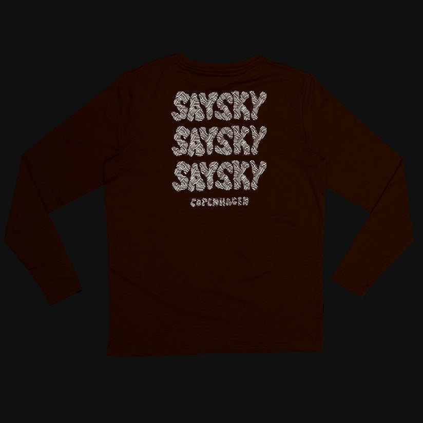 PACE LONGSLEEVE | REFLECTIVE ORANGE - SAYSKY