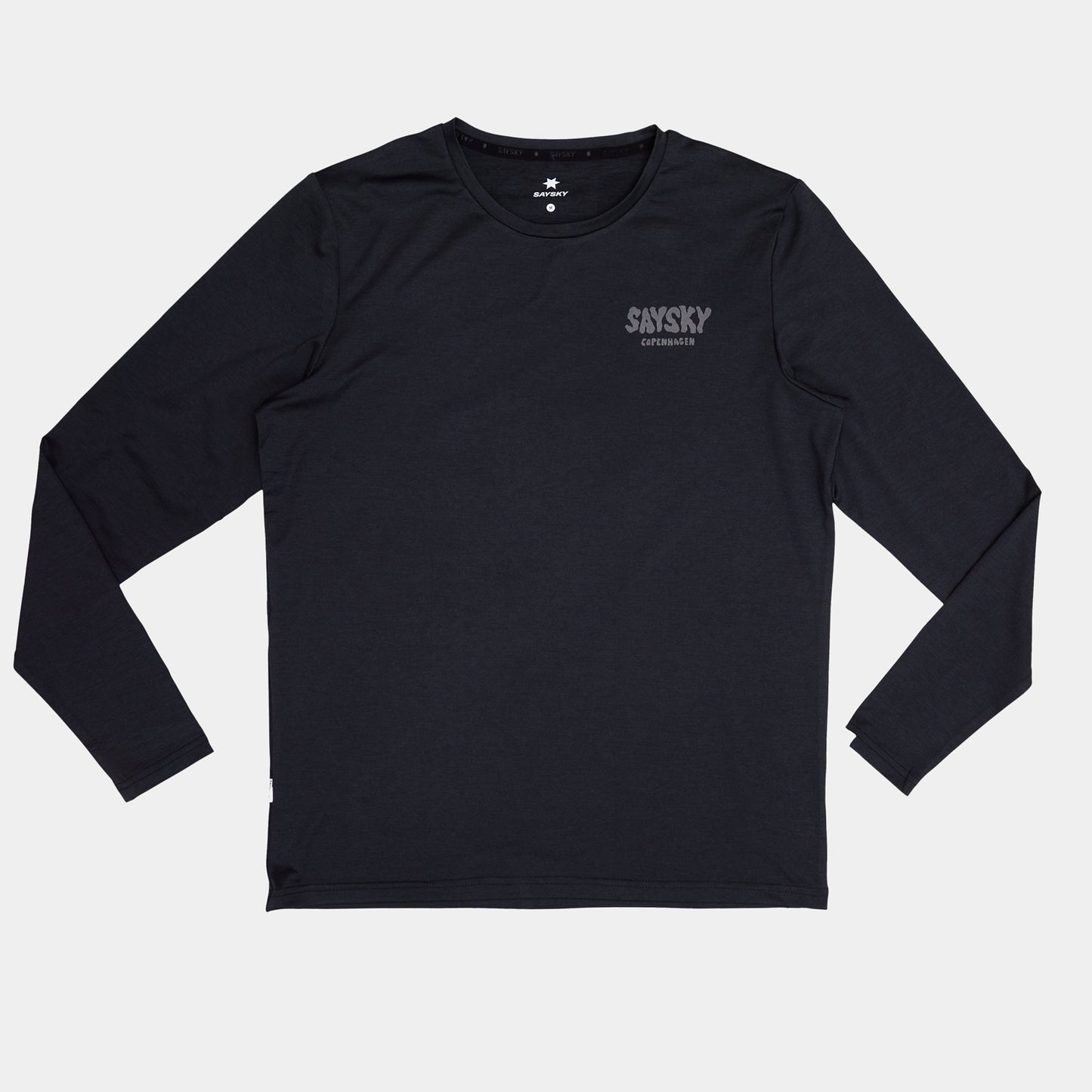 PACE LONGSLEEVE | REFLECTIVE BLACK - SAYSKY