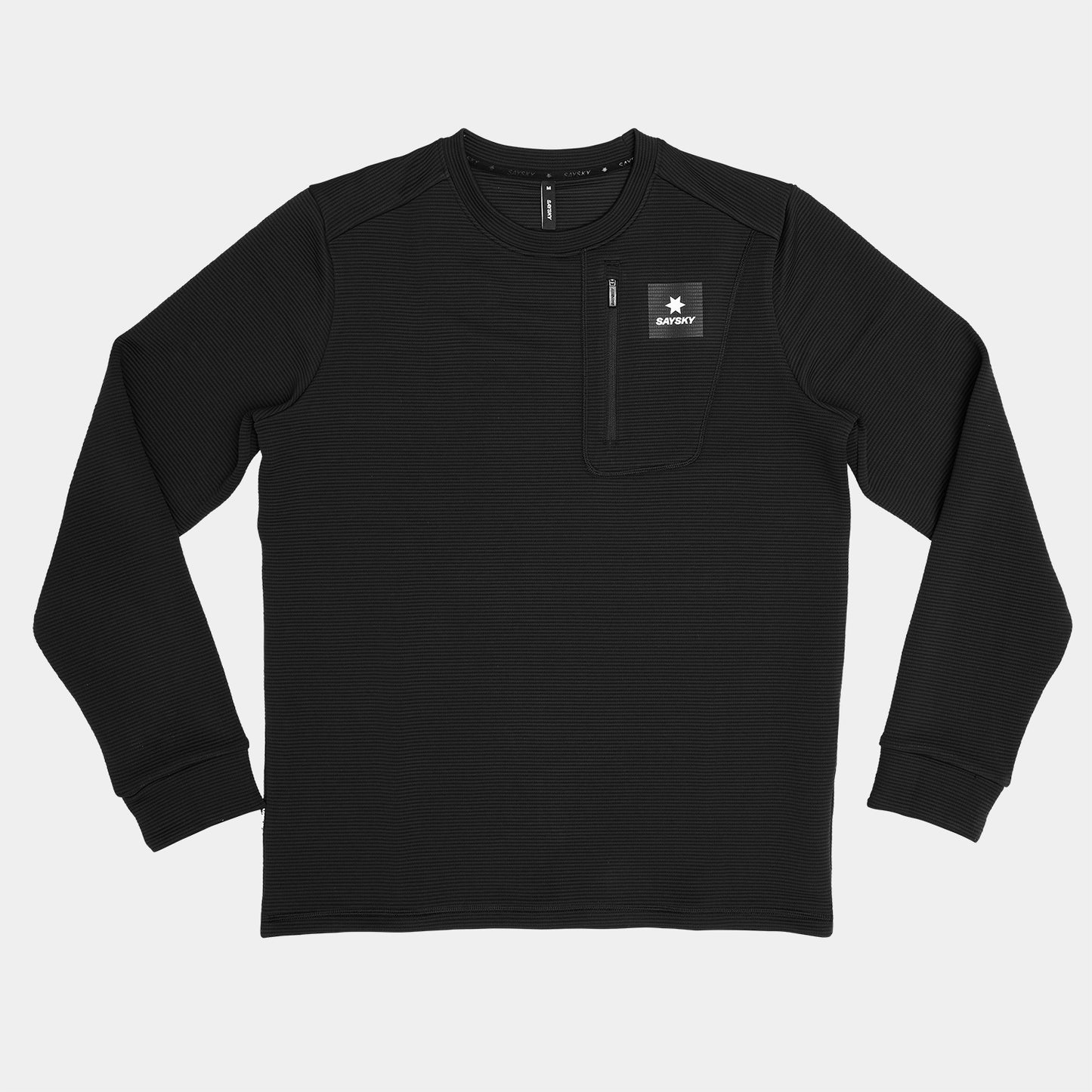 MOTION TECH CREW NECK | BLACK - SAYSKY