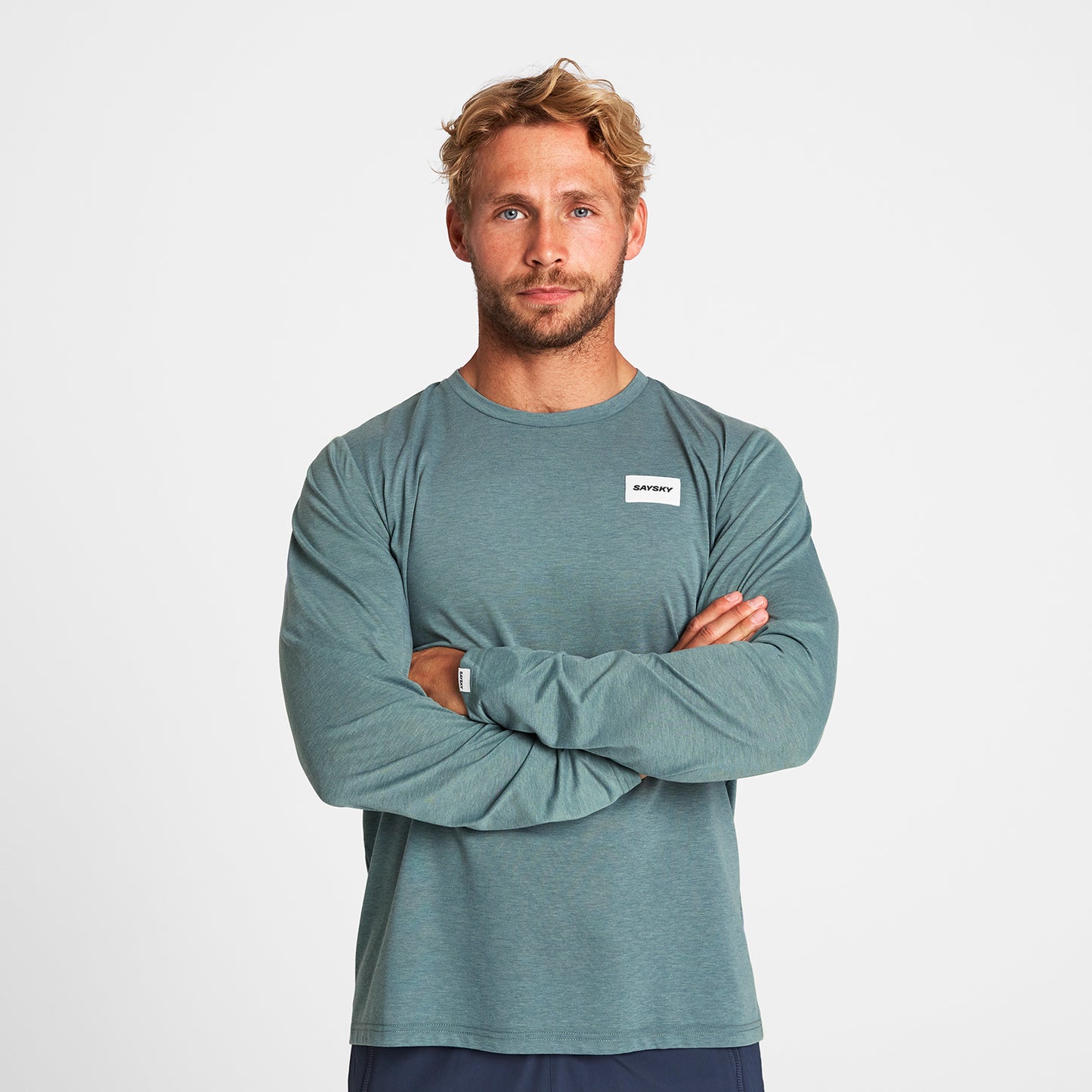 MOTION LONGSLEEVE | BLUE - SAYSKY