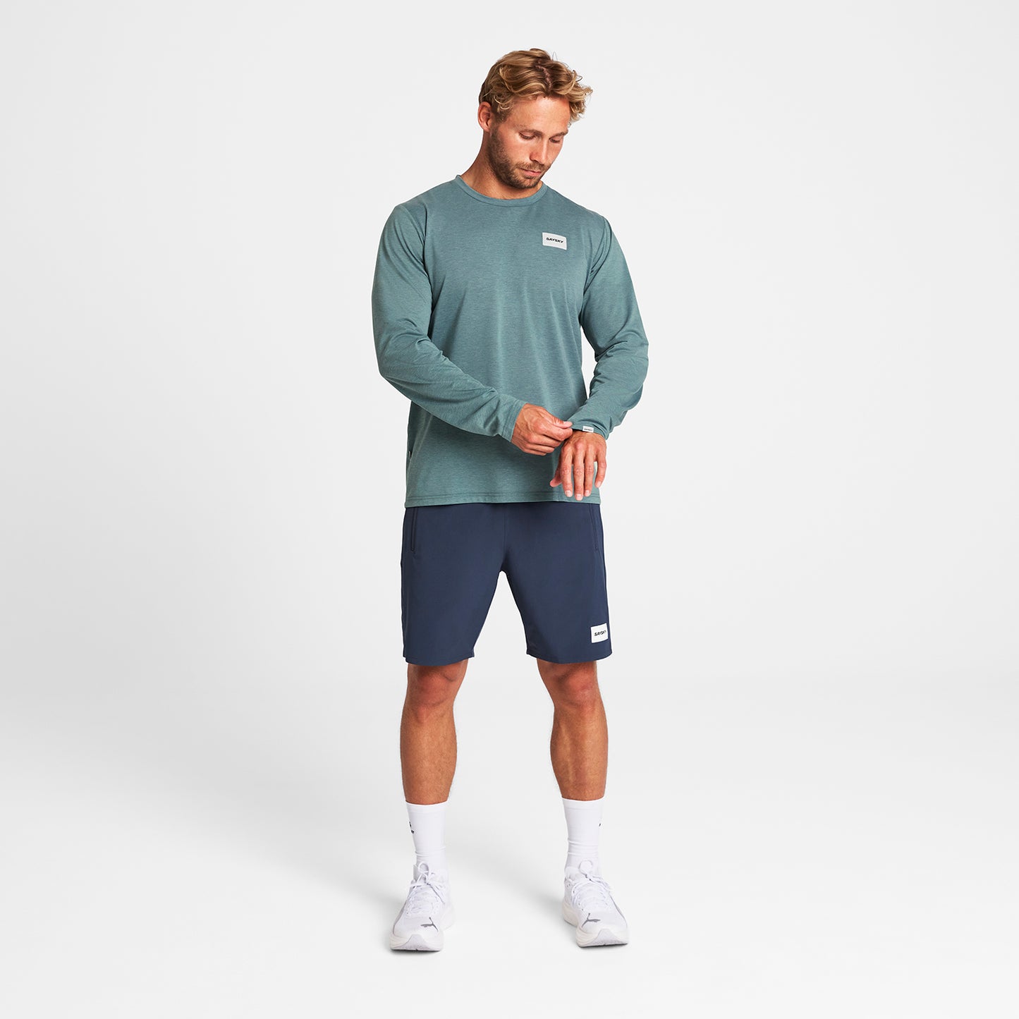 MOTION LONGSLEEVE | BLUE - SAYSKY