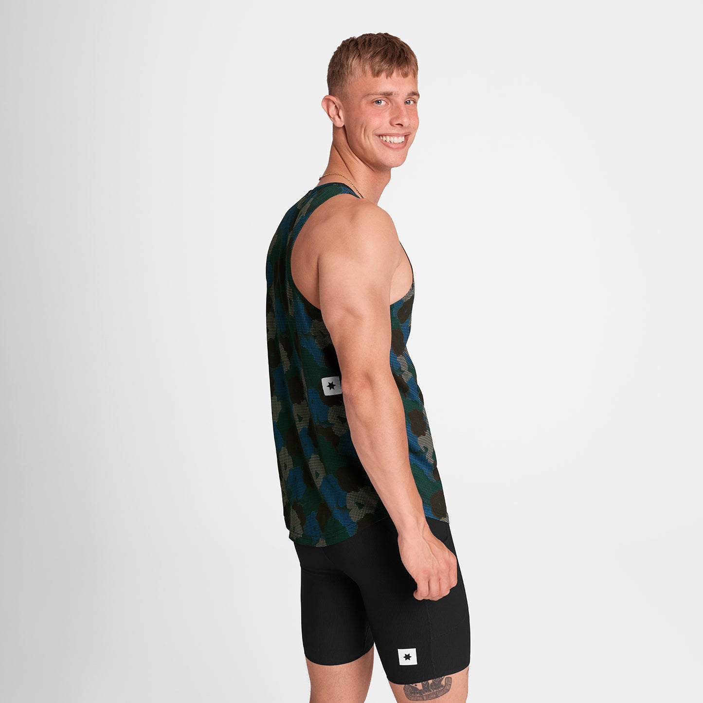 COMBAT SINGLET | CAMO BLOOMS - SAYSKY