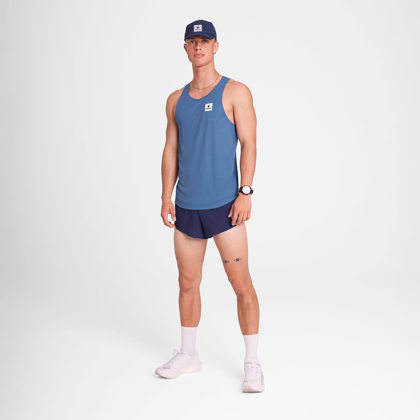 FLOW SINGLET | REACTIVE BLUE - SAYSKY