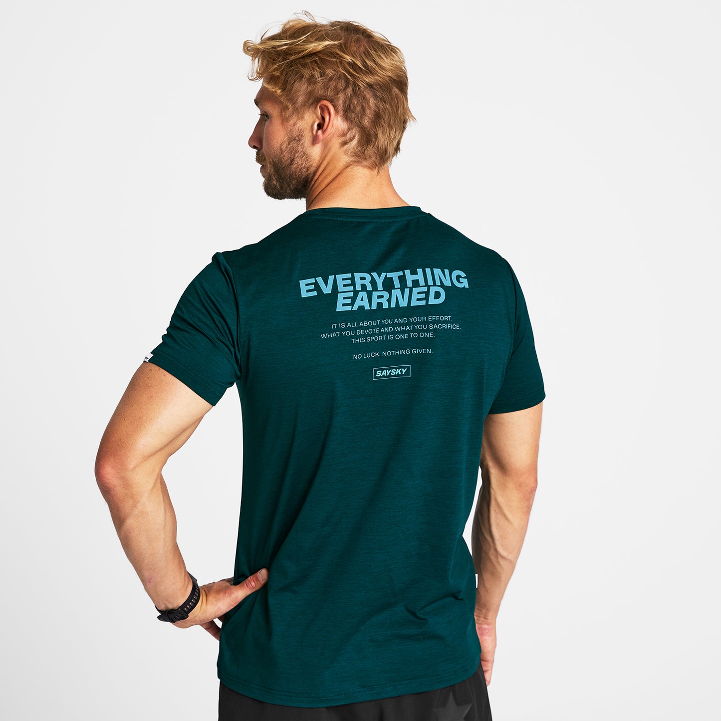 PACE T-SHIRT | STATEMENT GREEN - SAYSKY
