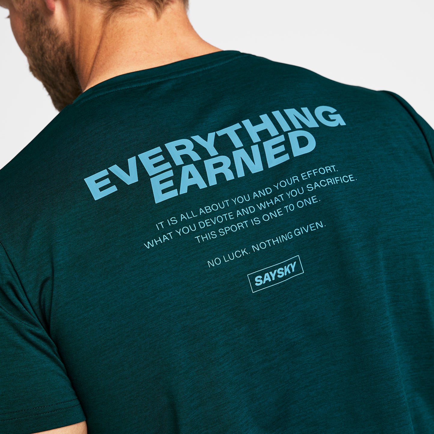 PACE T-SHIRT | STATEMENT GREEN - SAYSKY
