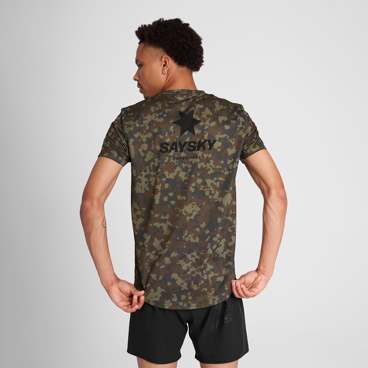COMBAT T-SHIRT | CAMO BROWN - SAYSKY