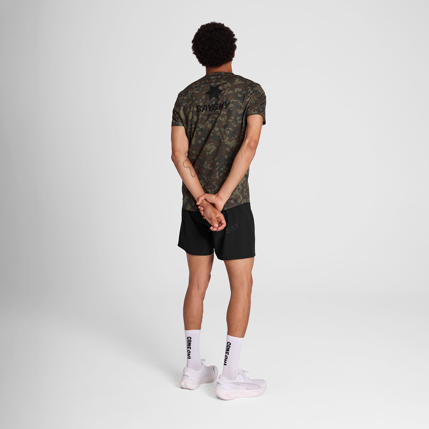 COMBAT T-SHIRT | CAMO BROWN - SAYSKY