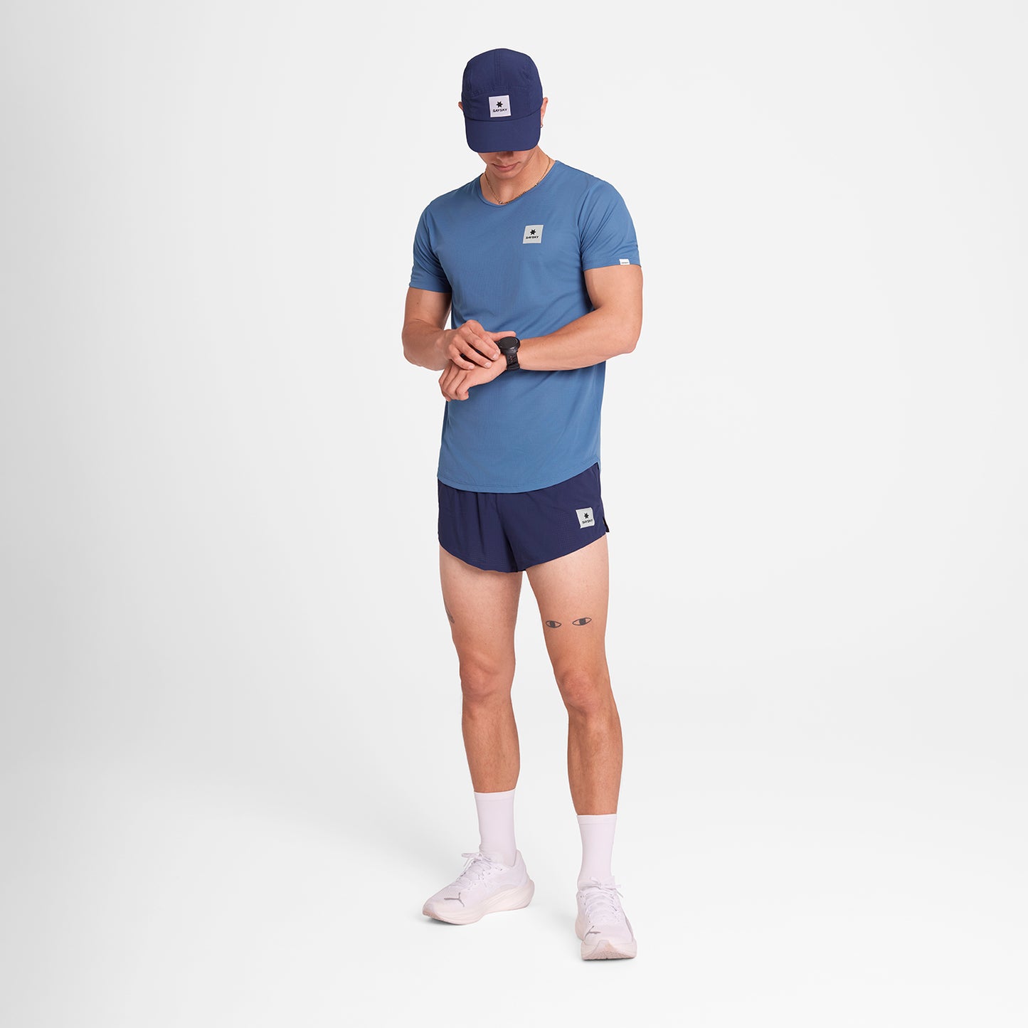 FLOW T-SHIRT | REACTIVE BLUE - SAYSKY