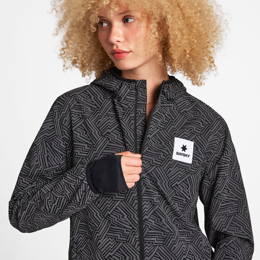 W BLAZE JACKET | REFLECTIVE BLACK - SAYSKY