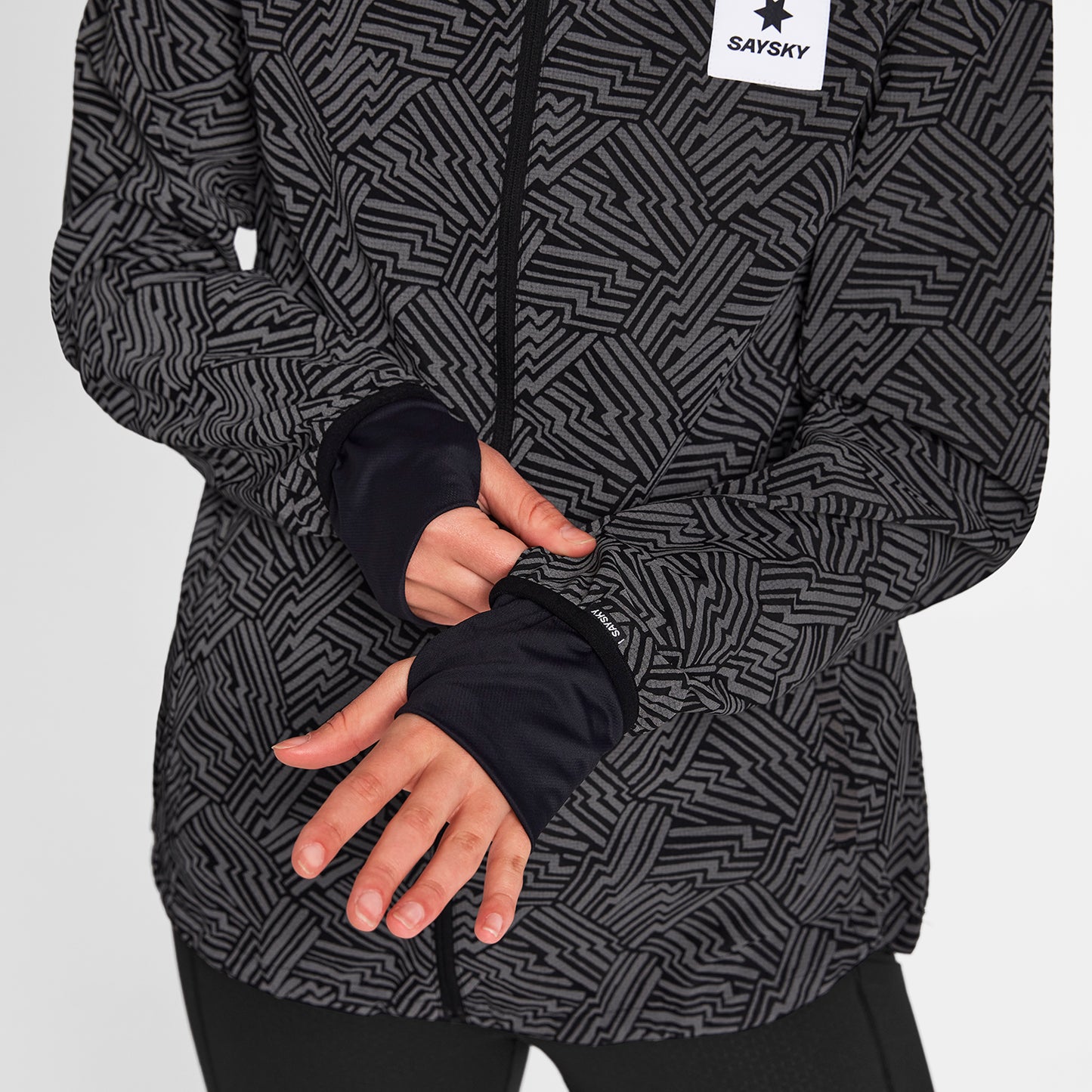 W BLAZE JACKET | REFLECTIVE BLACK - SAYSKY