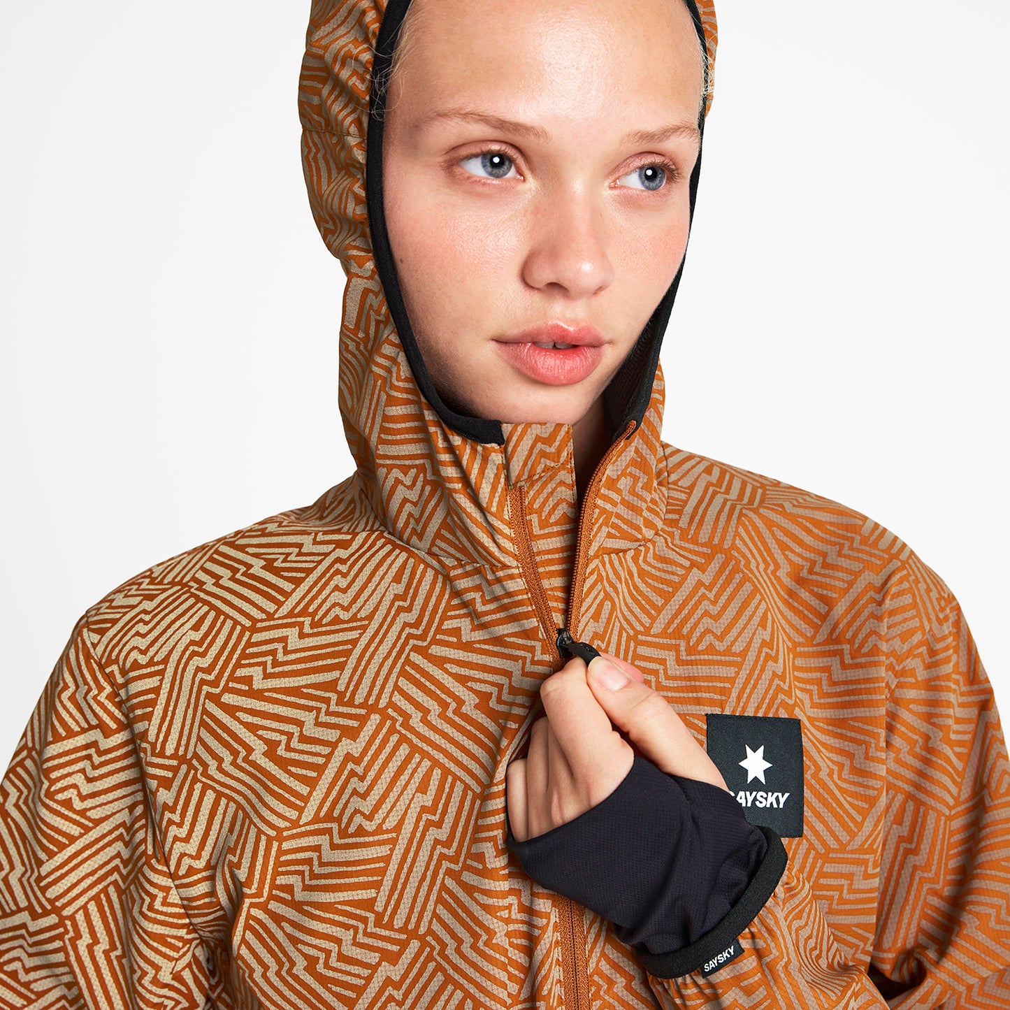 W BLAZE JACKET | REFLECTIVE ORANGE - SAYSKY