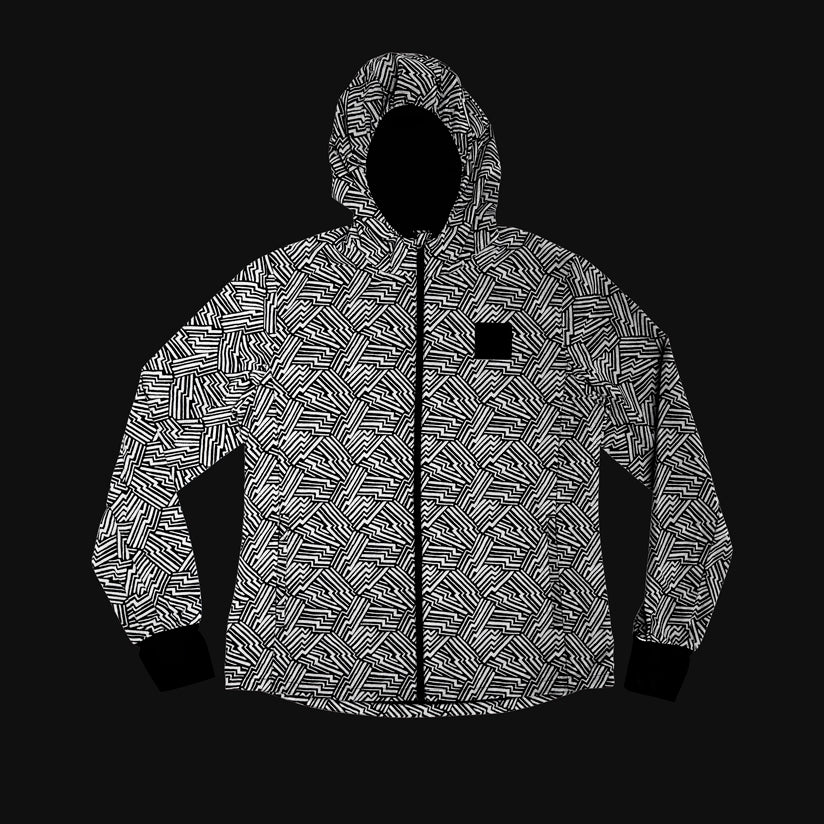 W BLAZE JACKET | REFLECTIVE BLACK - SAYSKY