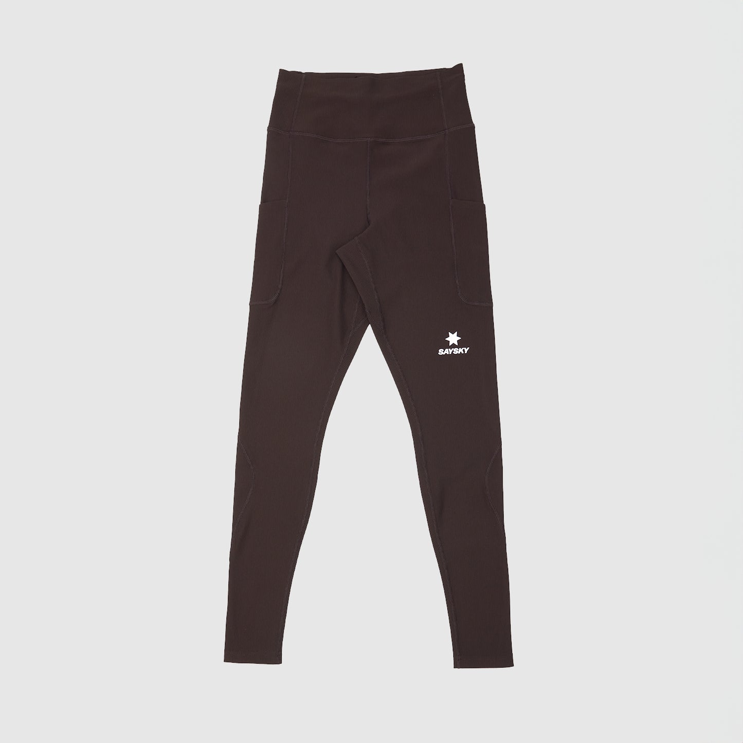 W COMBAT+ RIB LONG TIGHTS | COFFEE - SAYSKY