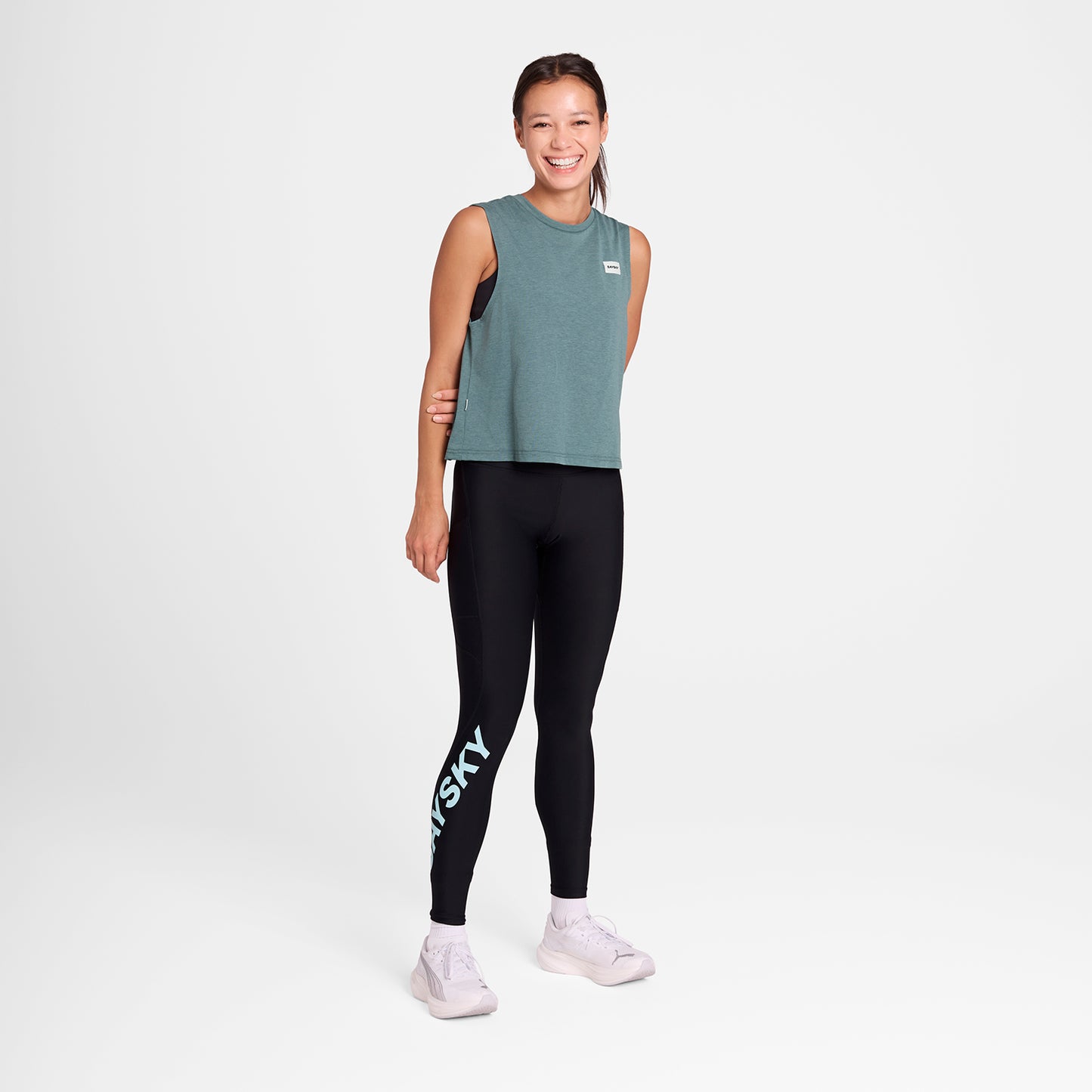 W MOTION TANK TOP | BLUE - SAYSKY