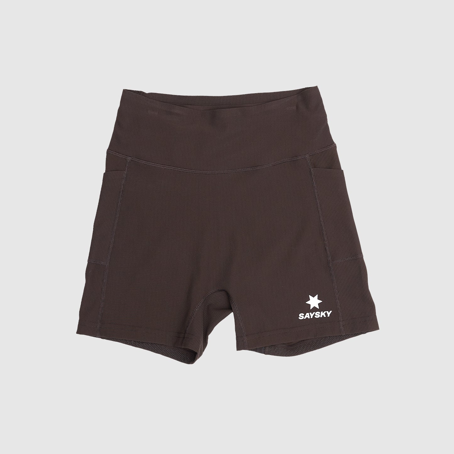 W COMBAT+ RIB SHORT TIGHTS 4" | COFFEE - SAYSKY