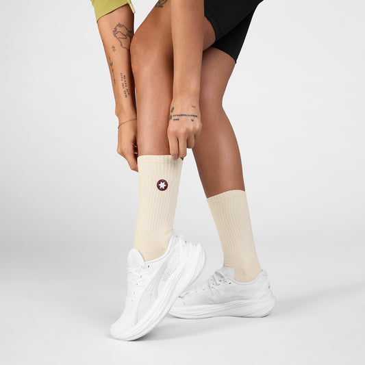 EVERYDAY CREW SOCKS | BEIGE