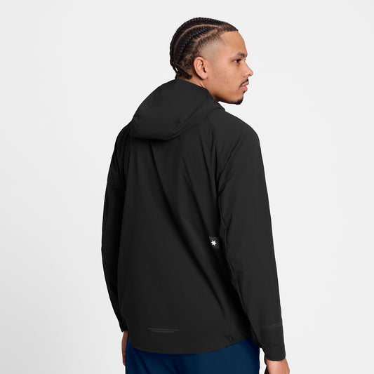 PACE FLEX HOODED JACKET | BLACK - SAYSKY