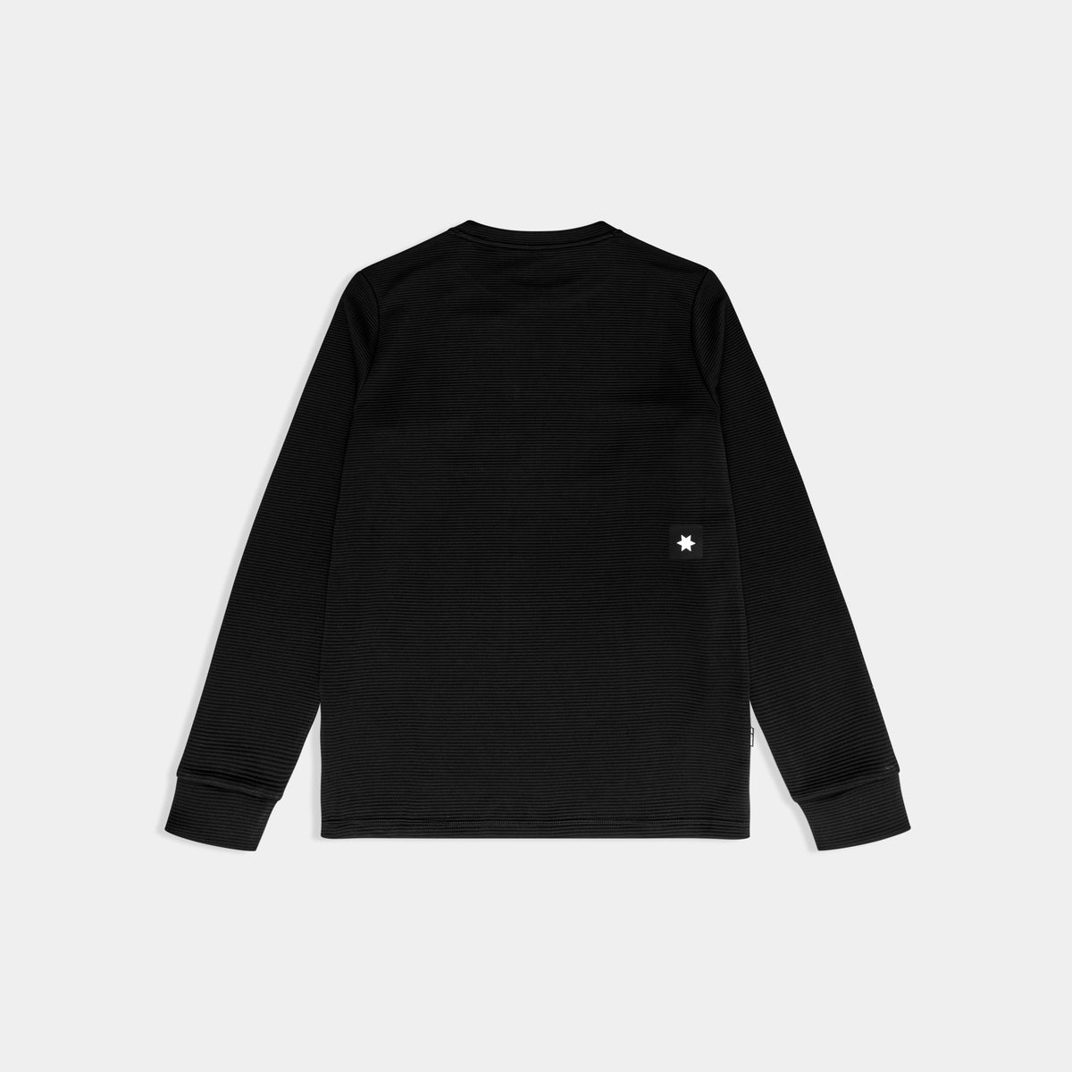 MOTION TECH CREW NECK | BLACK