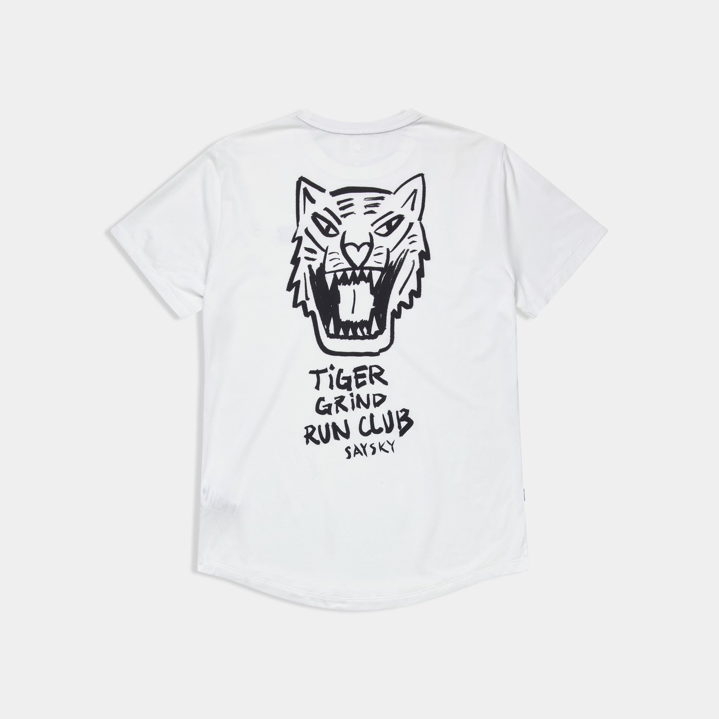 COMBAT T-SHIRT | TIGER GRIND WHITE - SAYSKY