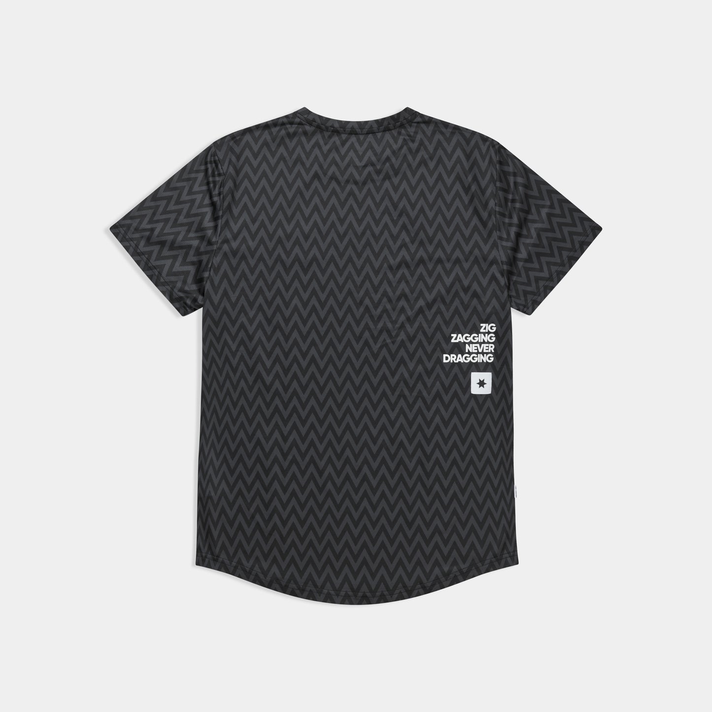 COMBAT T-SHIRT | ZIG ZAG BLACK - SAYSKY