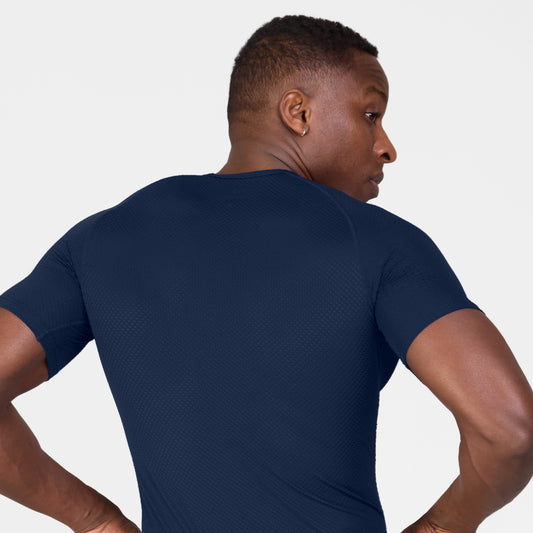 MESH BASELAYER T-SHIRT | BLUE