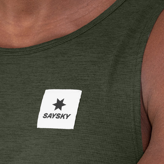 COMBAT PRO SINGLET CLEAN | GREEN - SAYSKY