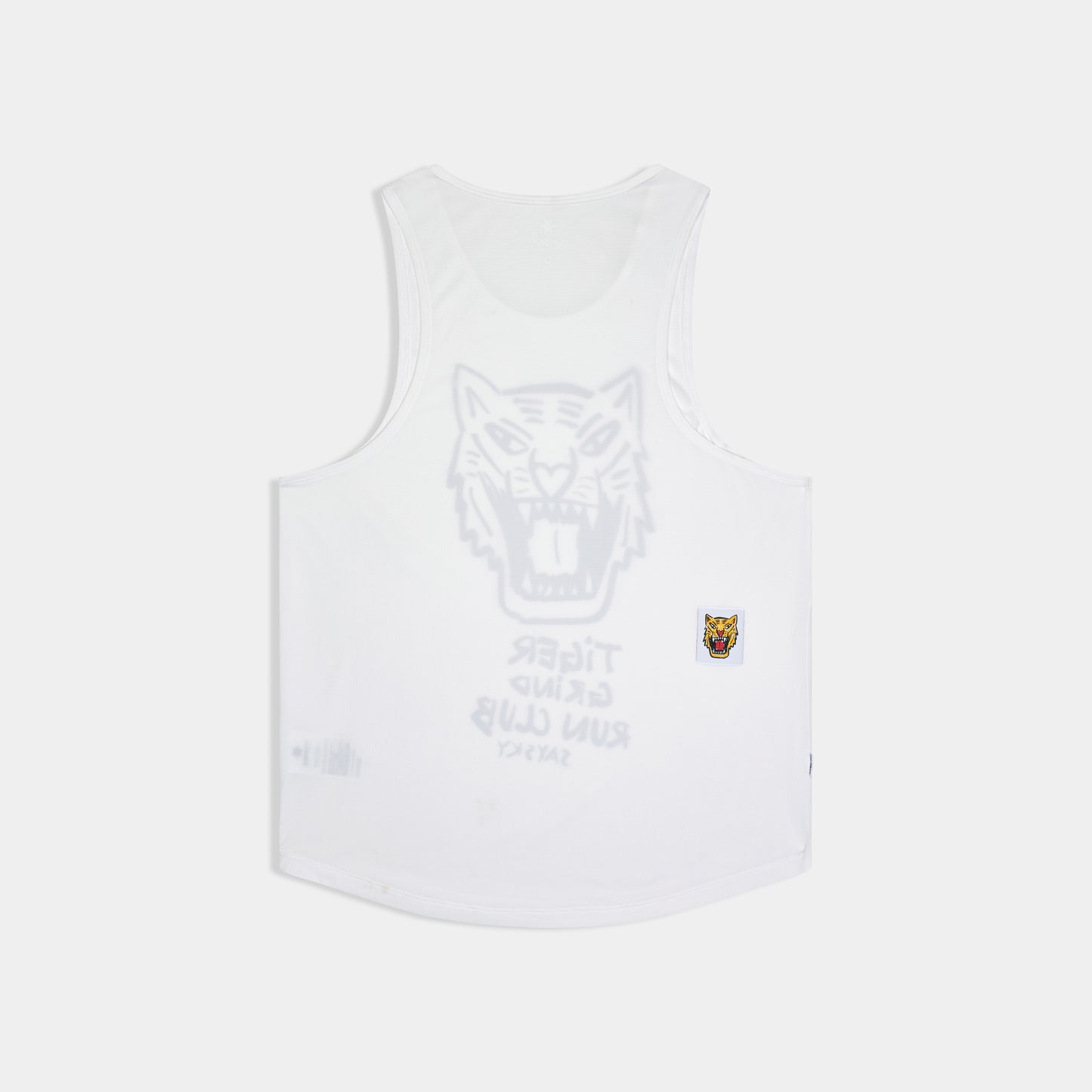 COMBAT SINGLET | TIGER GRIND WHITE - SAYSKY