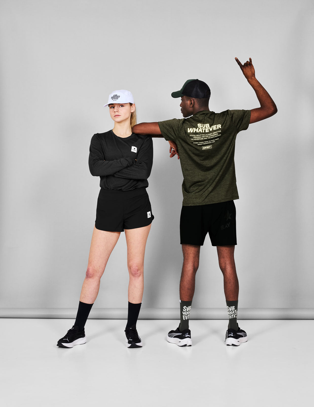 PACE T-SHIRT | STATEMENT GREEN - SAYSKY