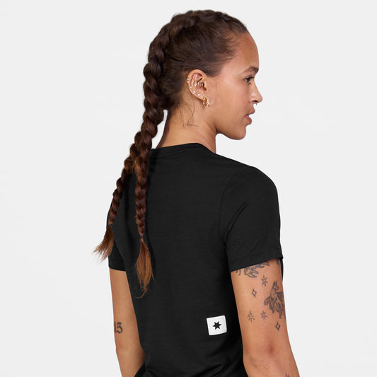 W COMBAT PRO T-SHIRT CLEAN | BLACK - SAYSKY
