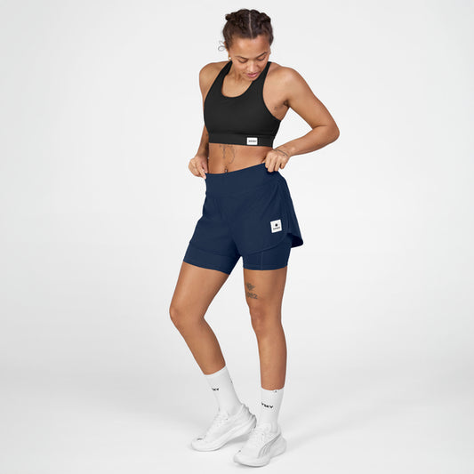 W PACE 2 IN 1 SHORTS 3" | BLUE - SAYSKY