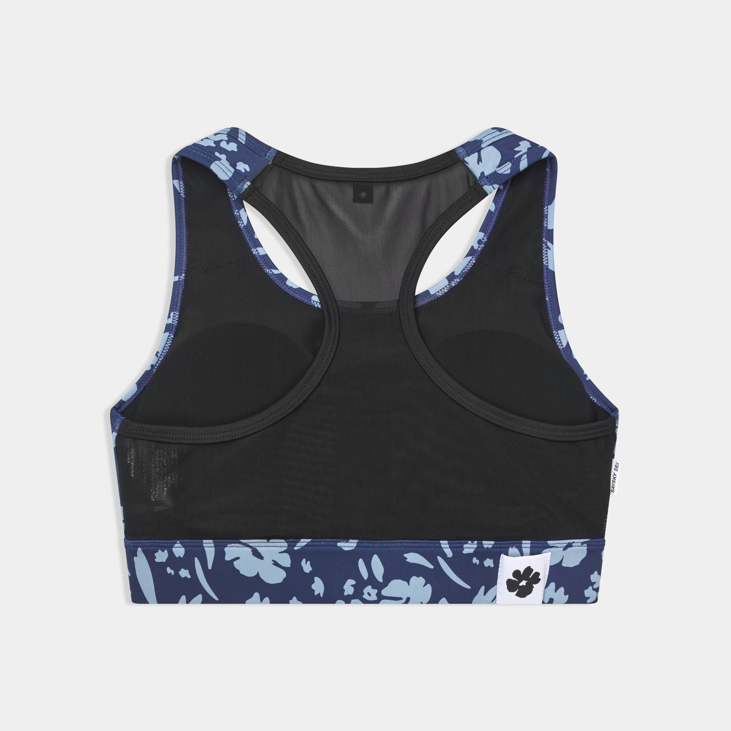 W COMBAT SPORTS BRA | BLUE FLOWER - SAYSKY
